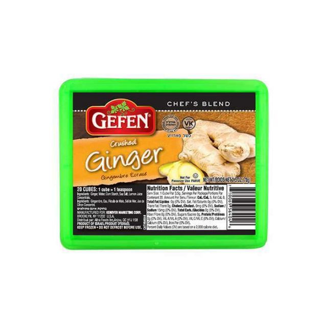Gefen Crushed Ginger Cubes 2.5 Oz-PK300304