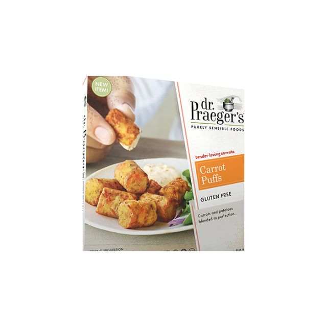 Dr Praegrers Gluten Free Puffs Carrot  9 oz-PK980182