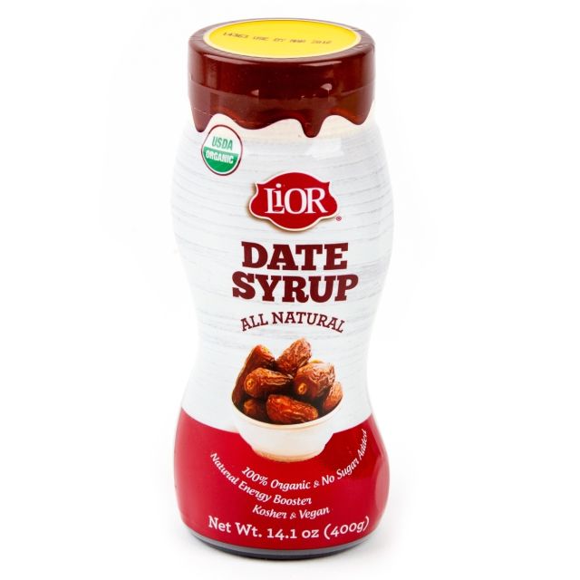 Lior Organic Date Syrup Squeeze Bottle 14.1 Oz-04-197-12