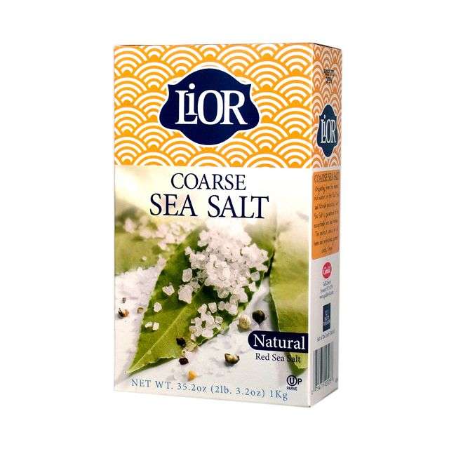 Lior Coarse Kitchen Salt Box 35.2 oz (1kg)-04-182-05