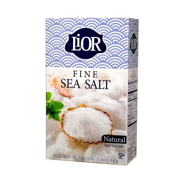 Lior Fine Table Salt Box 35.2 oz (1kg)-04-182-06