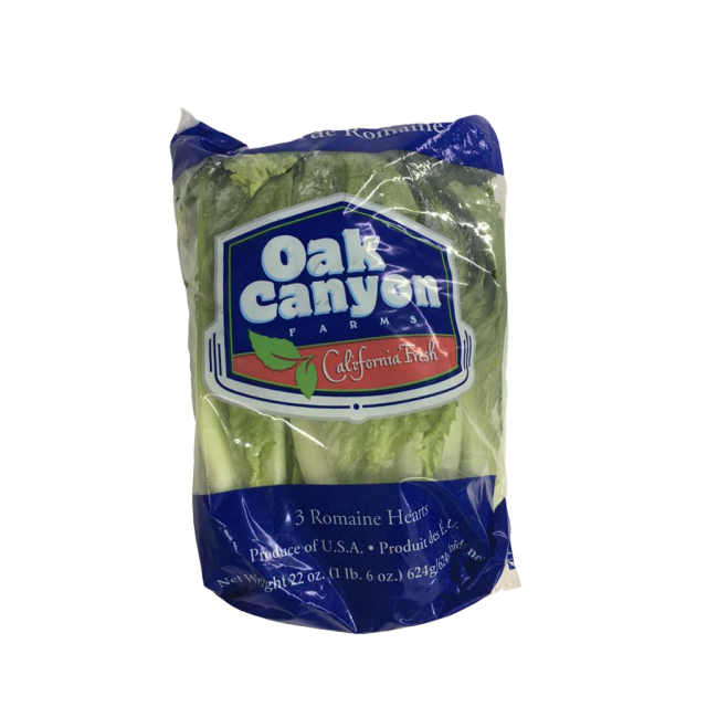 Oak Canyon Romaine Hearts Lettuce 3 Pk-696-471-02