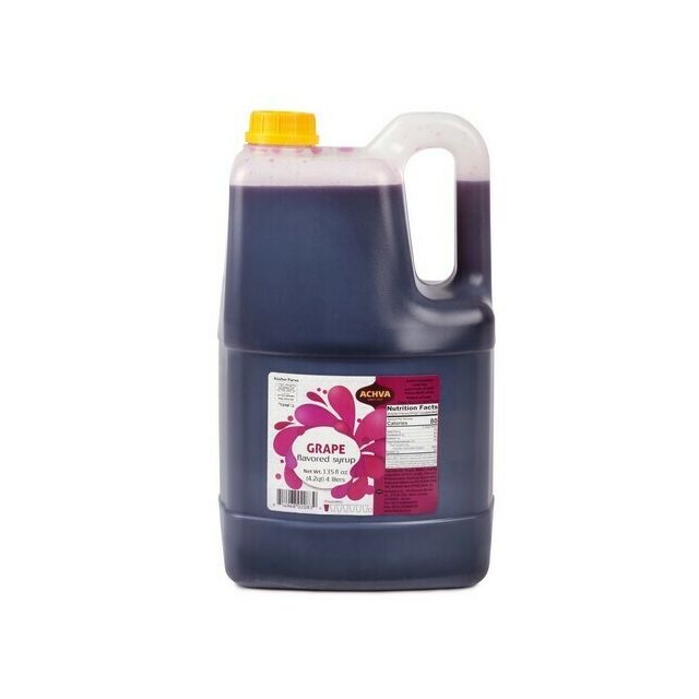 Achva Syrup Smadar Grape 4 Liter-208-415-04