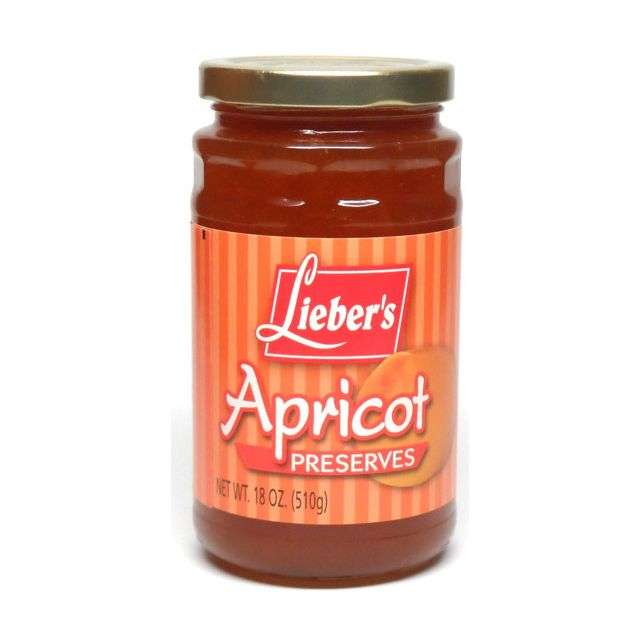 Liebers Apricot Preserves 18 Oz-04-196-03