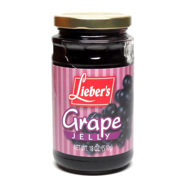 Liebers Grape Jelly 18 Oz-04-196-05