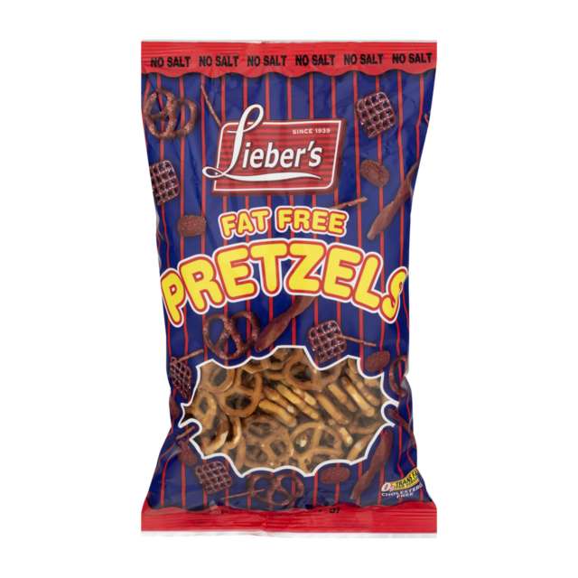 Lieber's Fat Free Minis Pretzels 12 Oz-LP-P34