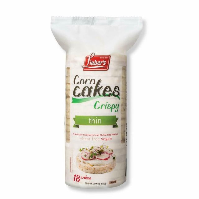 Liebers Thin Corn Cakes 2.9 Oz-121-361-01
