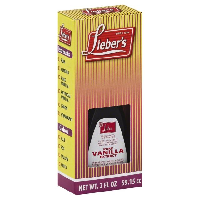Liebers Pure Vanilla Extract 2 Oz-04-234-26