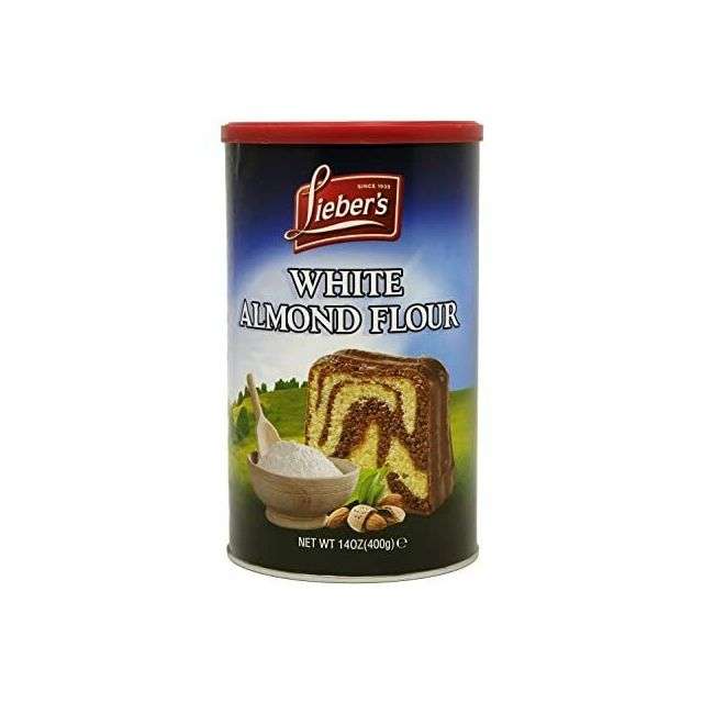 Lieber׳s White Almond Flour (Can) 14 Oz-LP-B29
