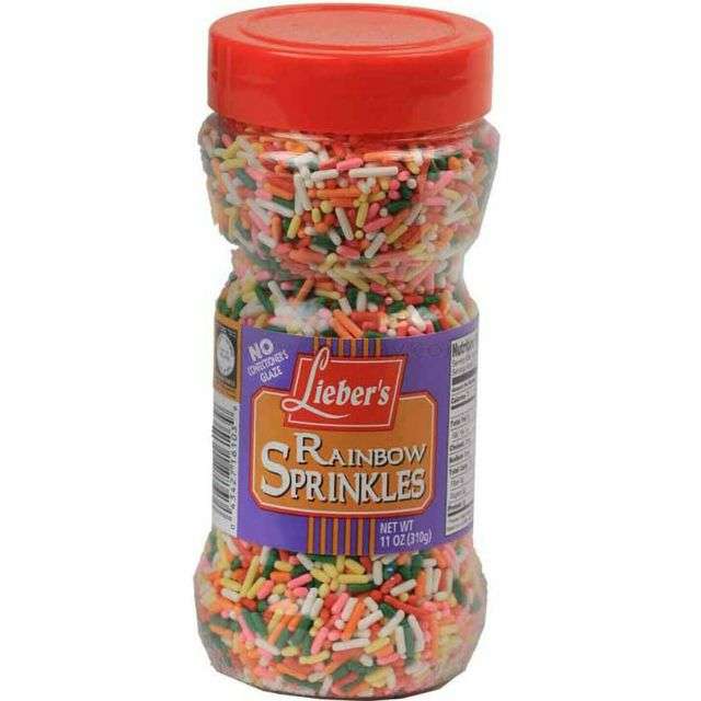 Liebers Rainbow Sprinkles 10 Oz-04-179-04