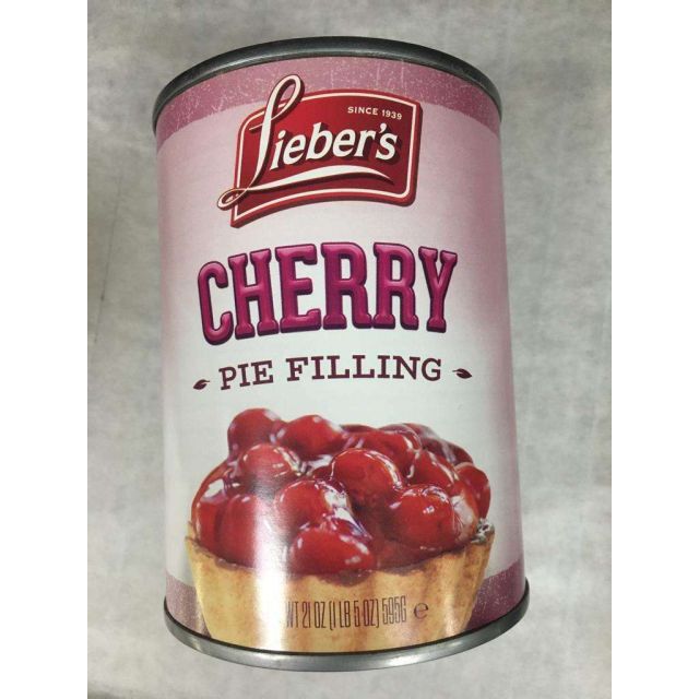 Liebers Cherry Pie Filling 21 Oz-04-227-07