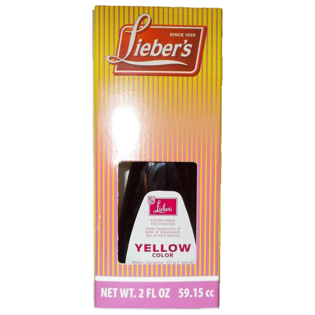 Liebers Yellow Food Coloring 2 Oz-LP-B43
