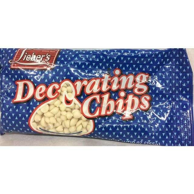 Liebers White Decorating Chips 9 Oz-04-226-05