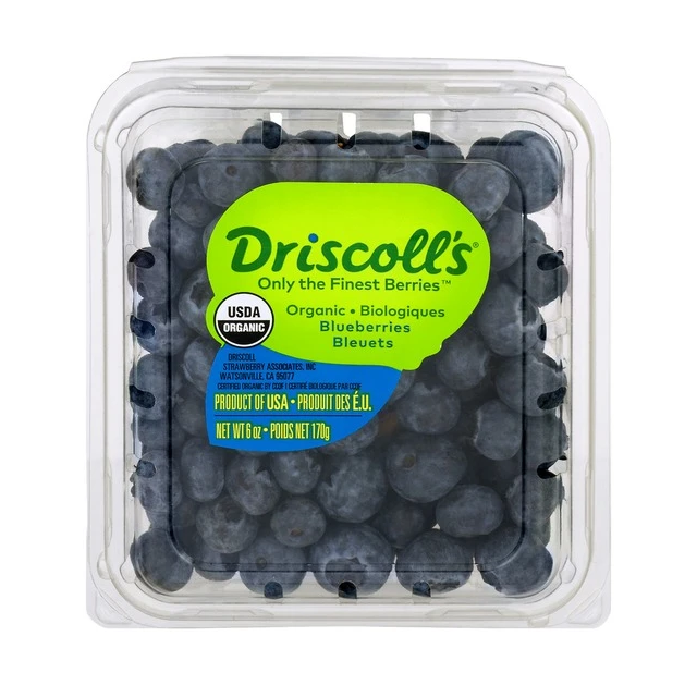 Driscoll's Organic Blueberries Half Pint 6 Oz-696-510-01