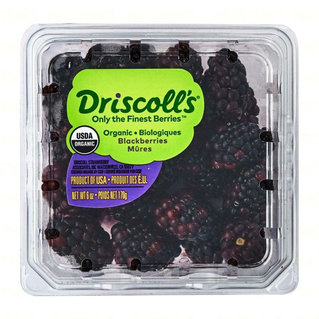 Driscoll's Organic Blackberries 6 Oz-696-510-03