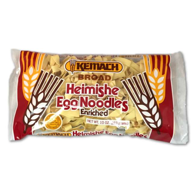 Kemach  Broad Heimishe Egg Noodles 10 Oz-04-213-19