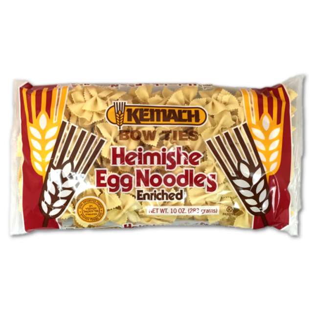 Kemach Bow Ties Heimishe Egg Noodles 10 Oz-04-213-24