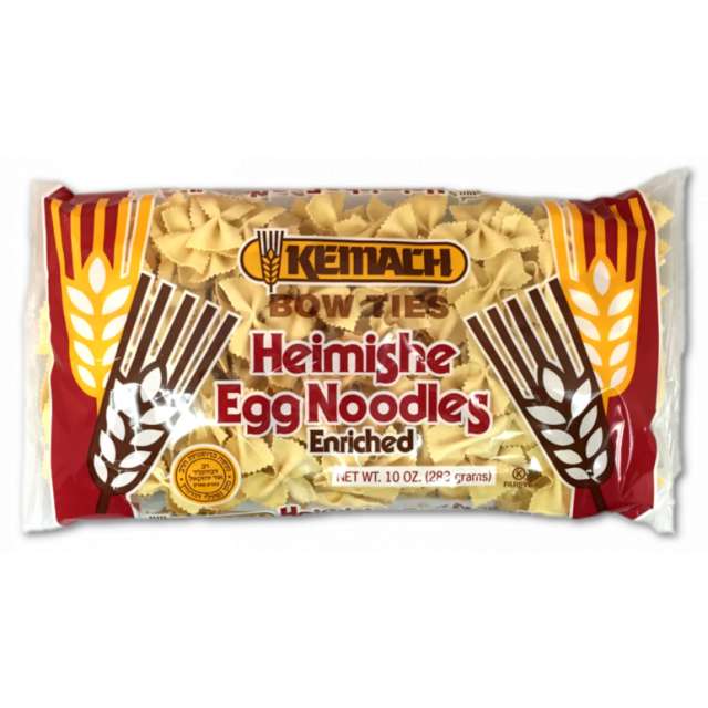 Kemach Bow Ties Heimishe Egg Noodles 10 Oz-KPH-04021