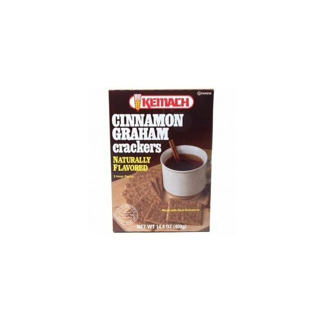 Kemach Cinnamon Graham Crackers 14.4 Oz-121-317-18