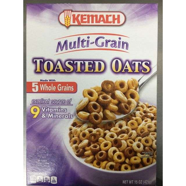 Kemach Toasted Oats 15 Oz-KPH-04615