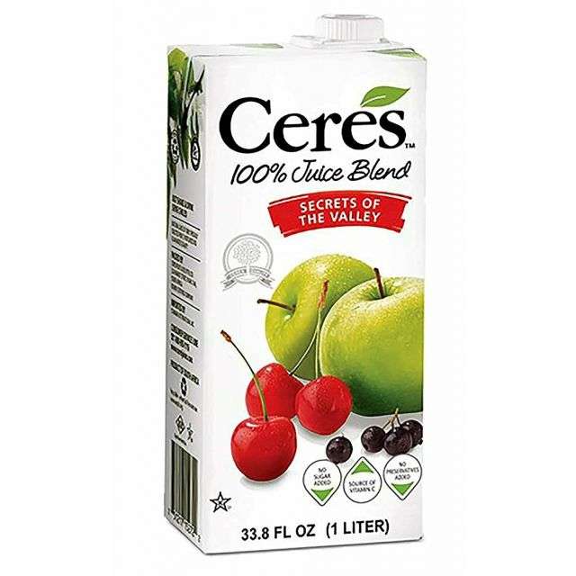 Ceres Secrets of the Valley 100% Juice Blend 32.8 Fl Oz-LTL-CRJ16