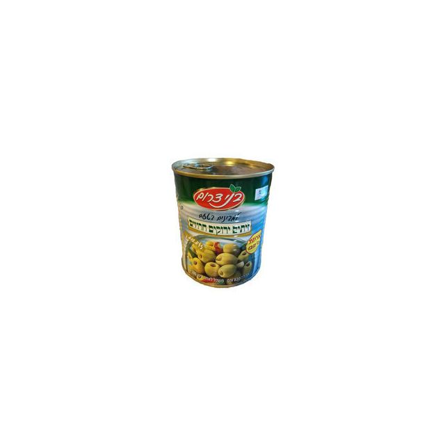 Bnei Darom Green Pitted Olives 23.8 Oz-04-203-31
