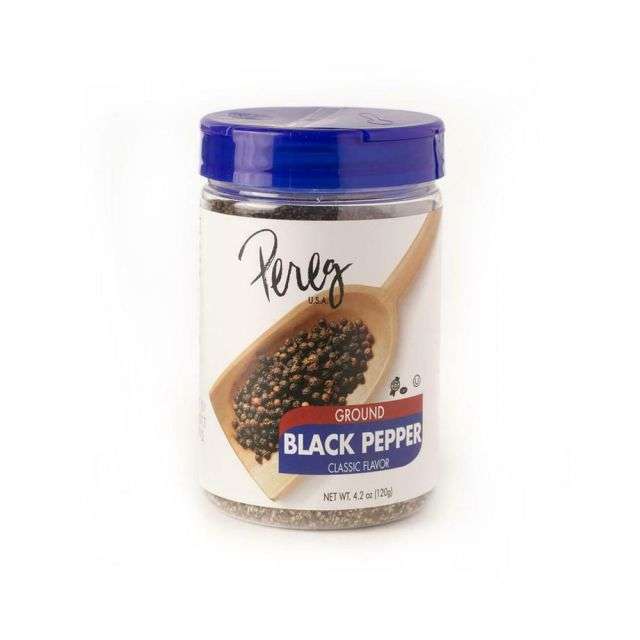 Pereg Black Pepper Ground 4.25 Oz-KP-867503