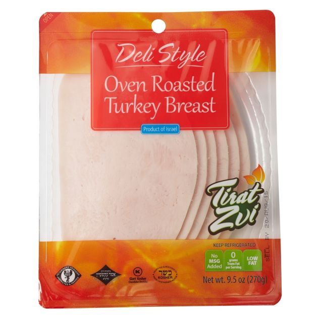 Tirat Zvi Turkey Breast Oven Roasted 9.5 Oz-308-326-01