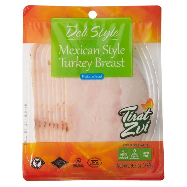 Tirat Zvi Turkey Breast Mexican 9.5 Oz-308-326-03