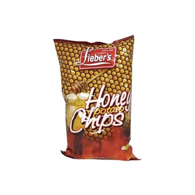 Lieber's Honey BBQ Potato Chips 0.75 Oz-LP-P90