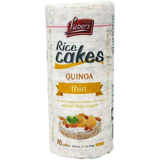 Liebers Rice Cakes with Quinoa 3.1 Oz-121-361-08