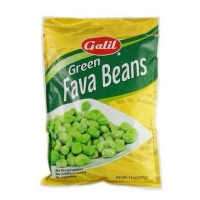Galil Frozen Green Fava Baens 14 Oz-313-341-11