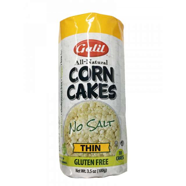 Galil Thin Corn Cakes No Salt 3.5 Oz-GP121-434