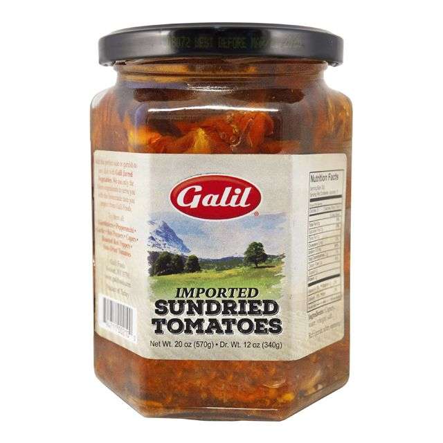 Galil Jarred Sun-Dried Tomatoes In Oil 19 Oz-GP127-220