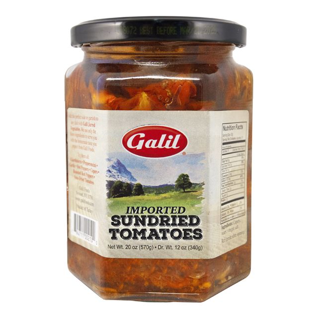 Galil Jarred Sun-Dried Tomatoes In Oil 19 Oz-04-366-04