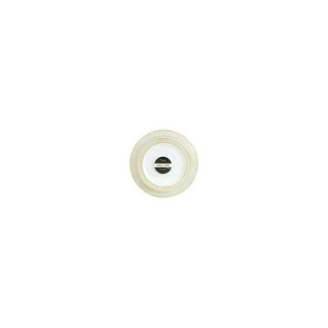 Spiral 7.5″ & 10.25″ Plates White & Gold 40 Ct-232-564-05