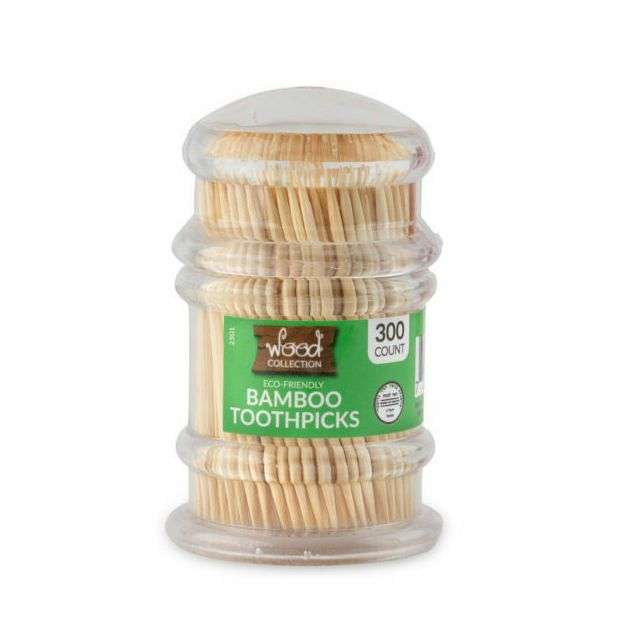 Wood Collection Bamboo Toothpicks 300 Ct-232-561-01