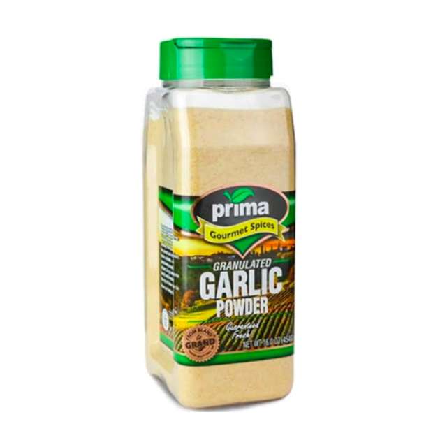 Prima Garlic Powder Granulated 15 Oz-04-545-09