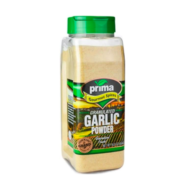 Prima Garlic Powder Granulated 15 Oz-04-545-09