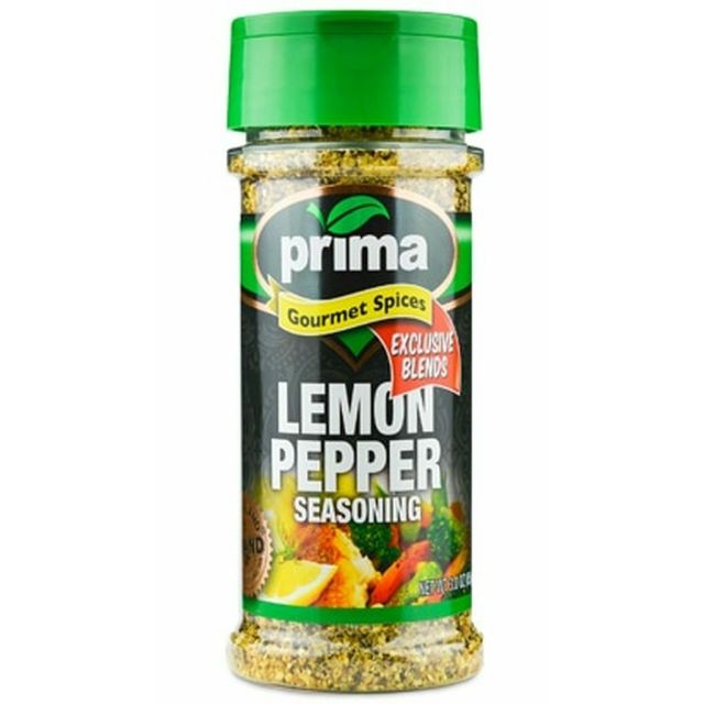 Prima Lemon Pepper Seasoning 3 Oz-04-535-24
