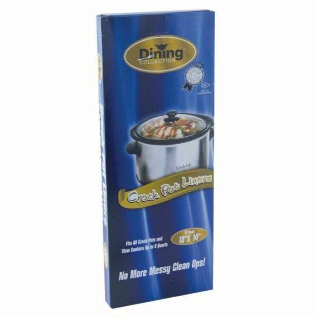 Dining Collection Crock Pot Liners  18" x 14" - 10 ct-FFP-DC06800