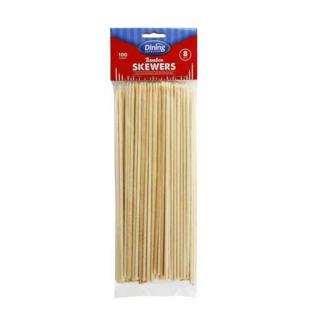 Dining Collection 8" Bamboo Skewers - 100 ct-232-561-03