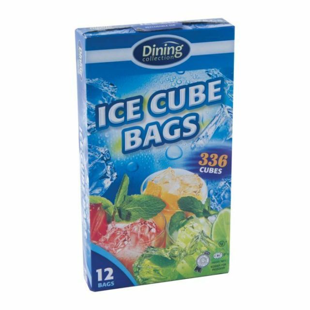 Dining Collection Ice Cube Bags (336 Cubes) - 12 Count-232-562-11