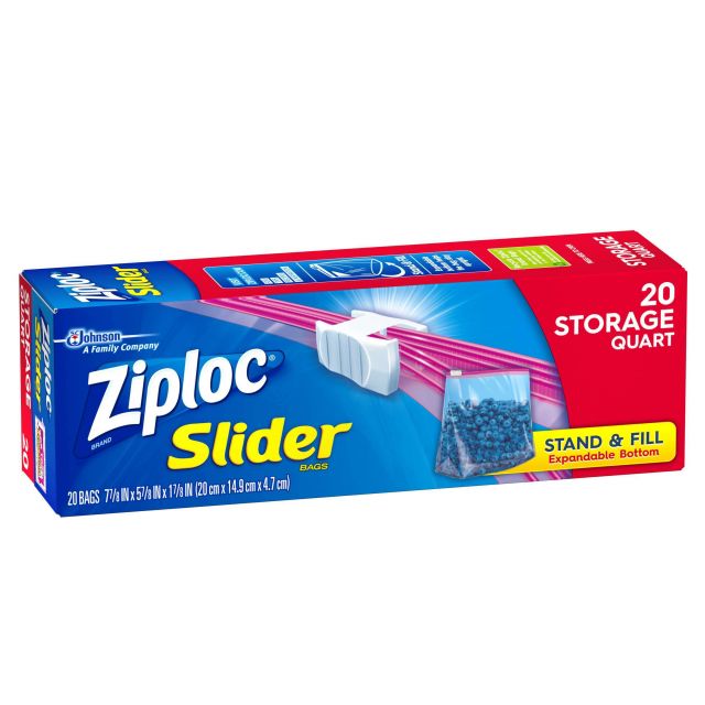 Ziploc Freezer Storage Quart 20 Bgs-FFP-ZESQ