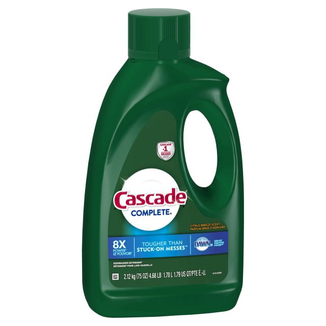 Cascade Complete Gel Dishwasher Detergent Citrus Breeze, 75 Oz-232-585-01