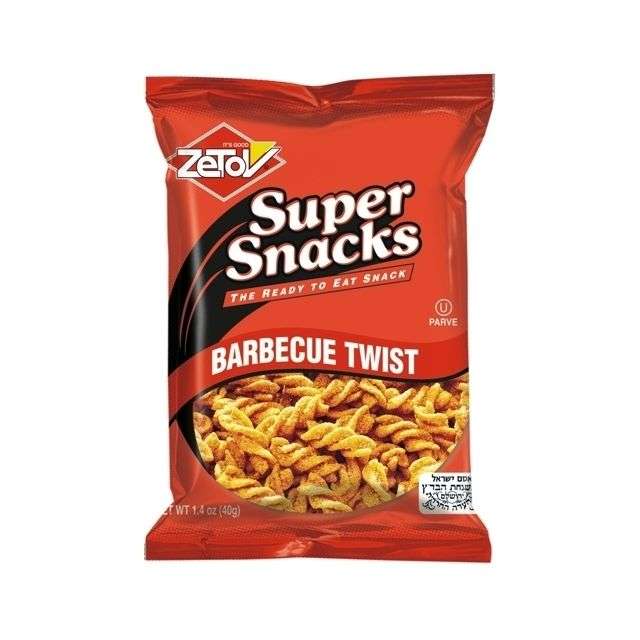 Zetov Bbq Twist Super Snack 1.4 Oz-121-412-15