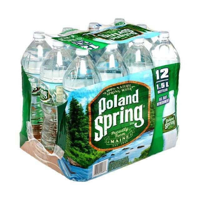 Poland Spring 1.5 Lt  Water 50.7 fl Oz  - 12 Per Case-208-617-07