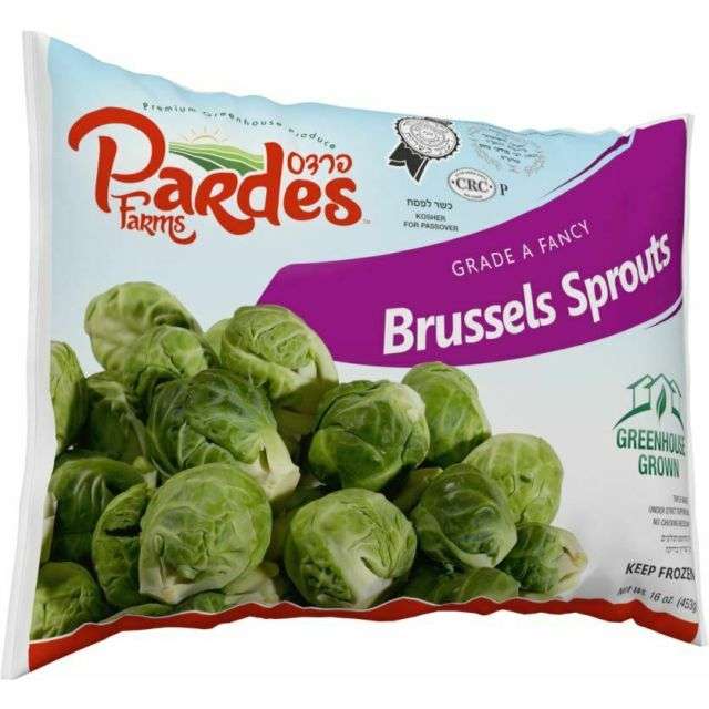 Pardes Frozen Brussel Sprouts 16 oz-313-341-24
