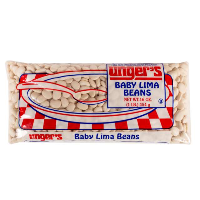 Unger's Baby Lima Beans 16 Oz-04-253-17