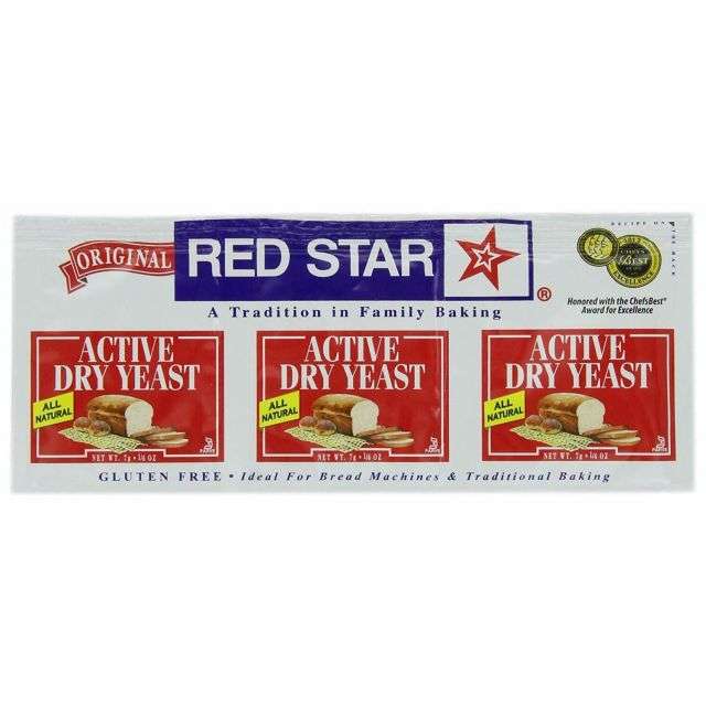 Red Star Dry Yeast 3 Pk X 0.25 Oz-QP-0-17929-00020-2